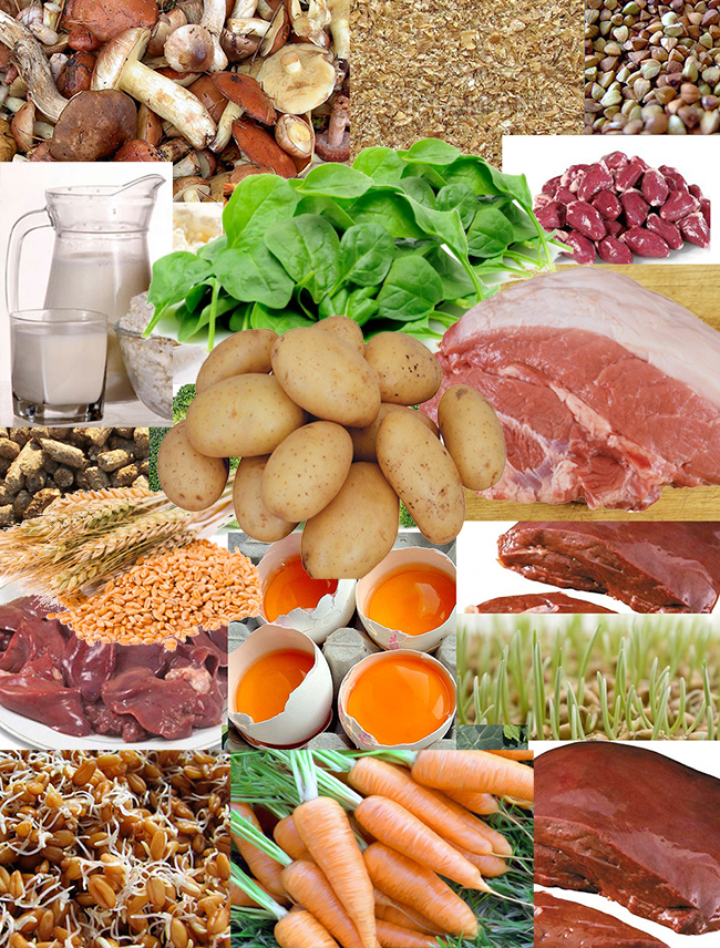 Витамин В10 | продукты | Vitamin B10 | Products