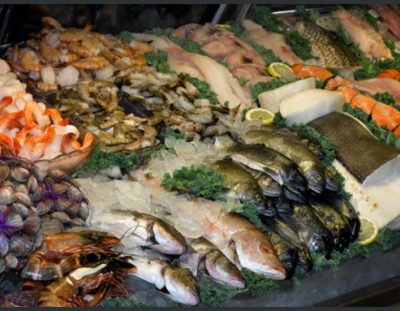 Таблица продуктов с высоким содержанием Омега 3. Рыба и Морепродукты